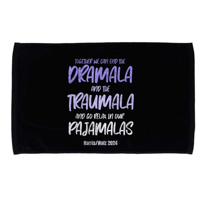 Together We Can End The Dramala And The Traumala Microfiber Hand Towel