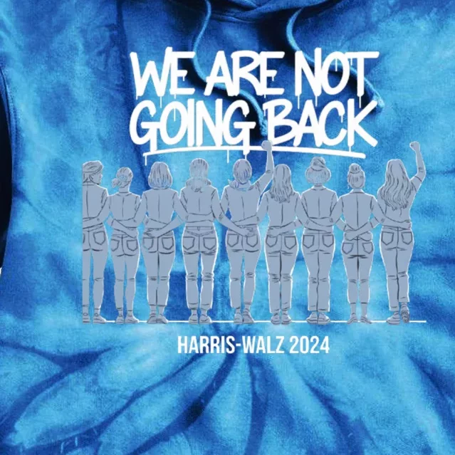 Together We Can: Harriswalz 2024 Gift Tie Dye Hoodie