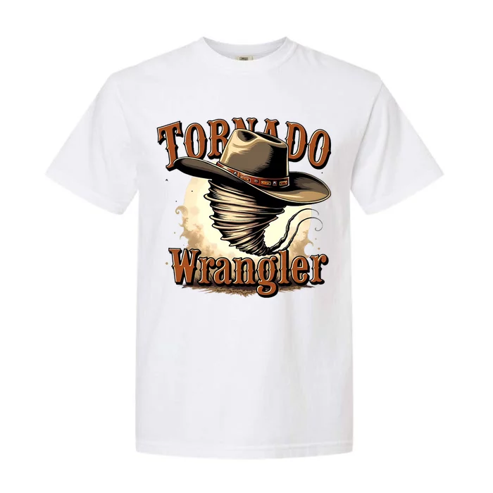 Tornado Wrangler Cowboy Wrangler Garment-Dyed Heavyweight T-Shirt