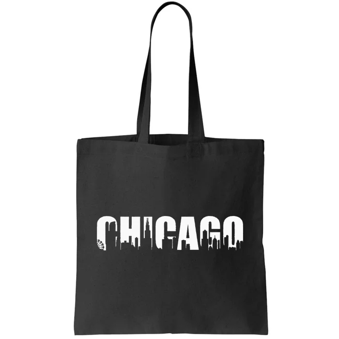 The Windy City Chicago Illinois Home City Tote Bag