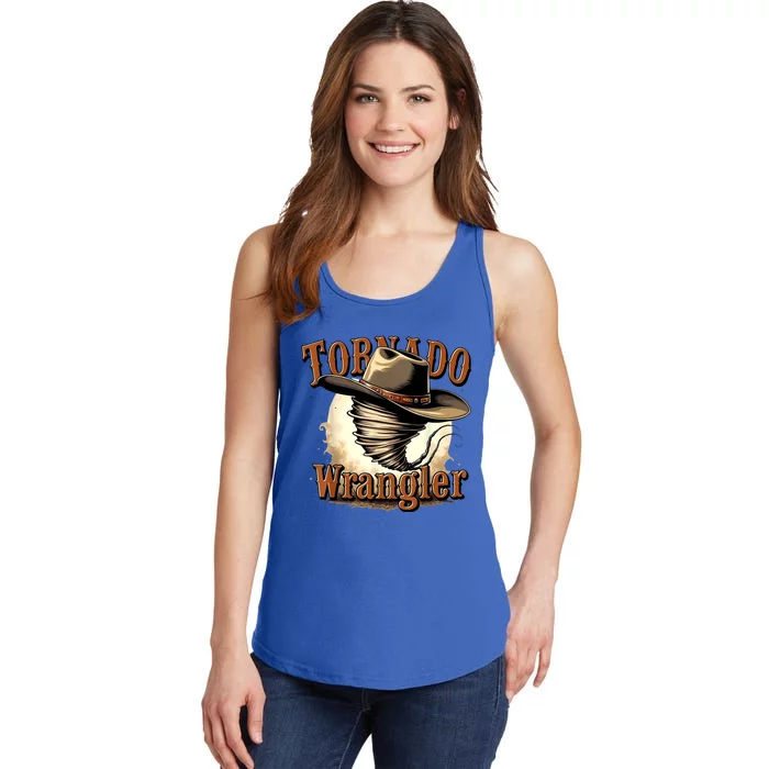 Tornado Wrangler Cowboy Wrangler Ladies Essential Tank