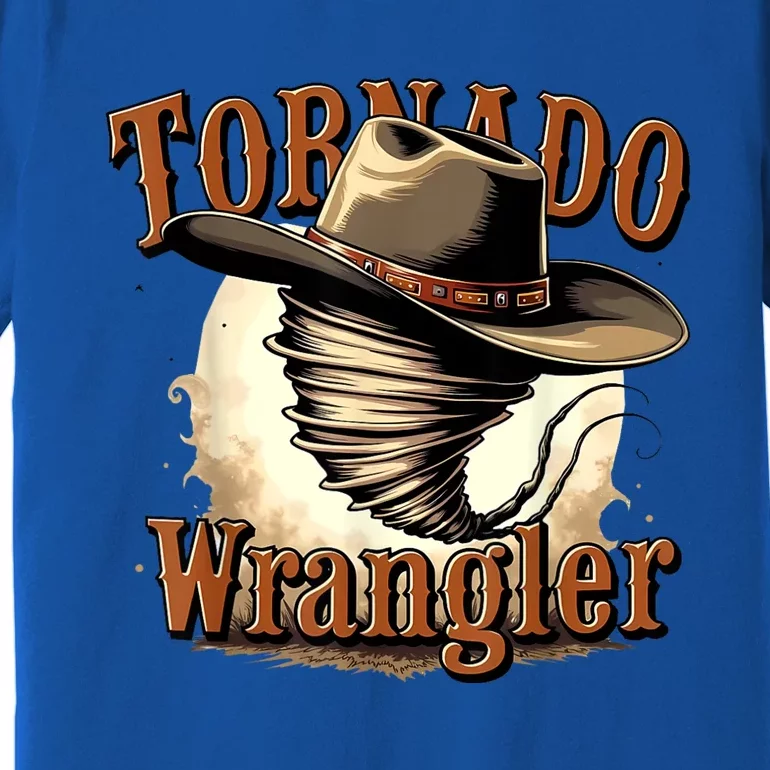 Tornado Wrangler Cowboy Wrangler Premium T-Shirt