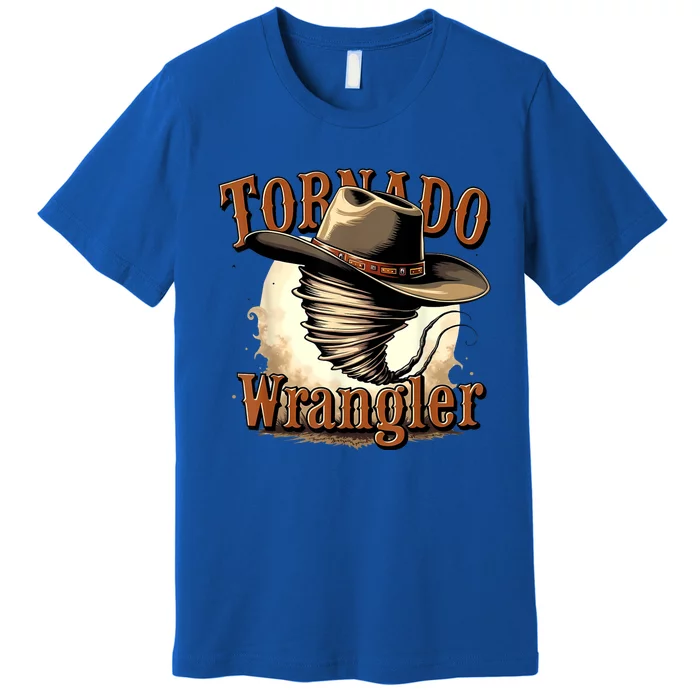 Tornado Wrangler Cowboy Wrangler Premium T-Shirt