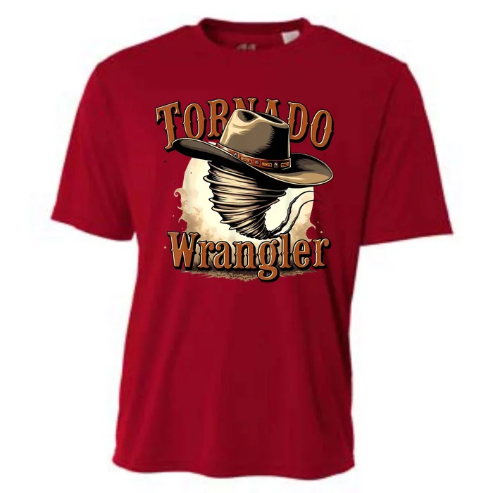 Tornado Wrangler Cowboy Wrangler Cooling Performance Crew T-Shirt