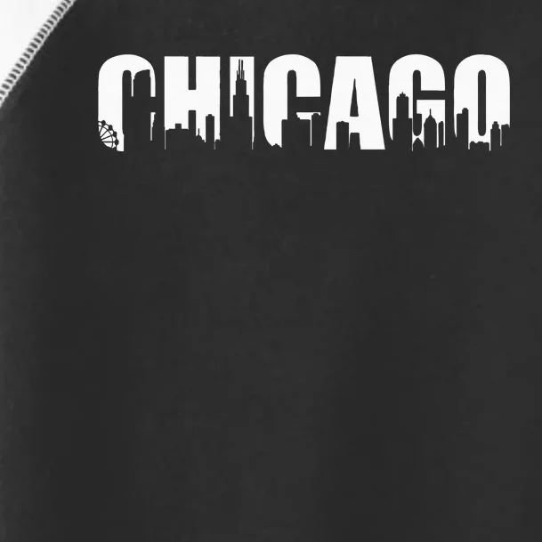 The Windy City Chicago Illinois Home City Toddler Fine Jersey T-Shirt