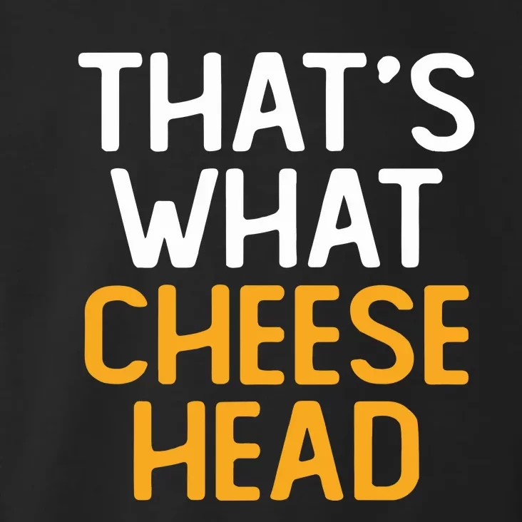 Thats What Cheese Head Green Bay Packer Toddler Hoodie