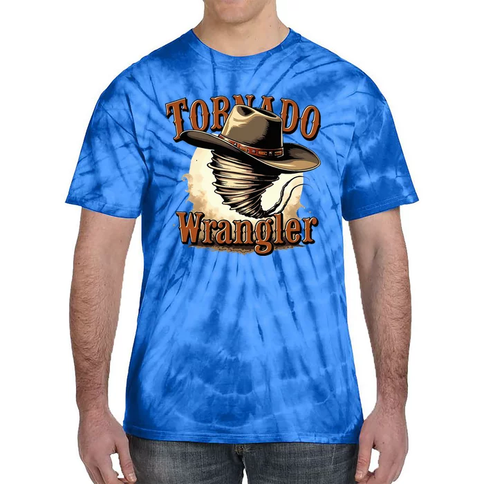 Tornado Wrangler Cowboy Wrangler Tie-Dye T-Shirt