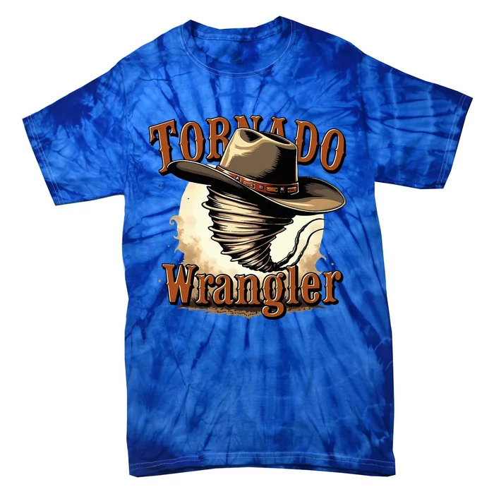 Tornado Wrangler Cowboy Wrangler Tie-Dye T-Shirt