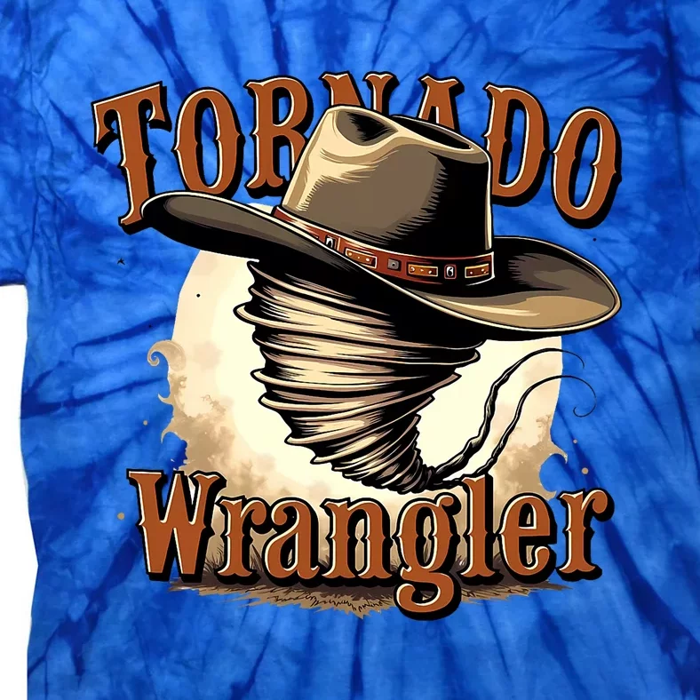 Tornado Wrangler Cowboy Wrangler Tie-Dye T-Shirt