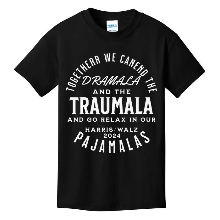 Together We Can End The Dramala And The Traumala Kids T-Shirt