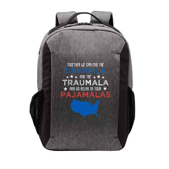 Together We Can End The Dramala And The Traumala Vector Backpack