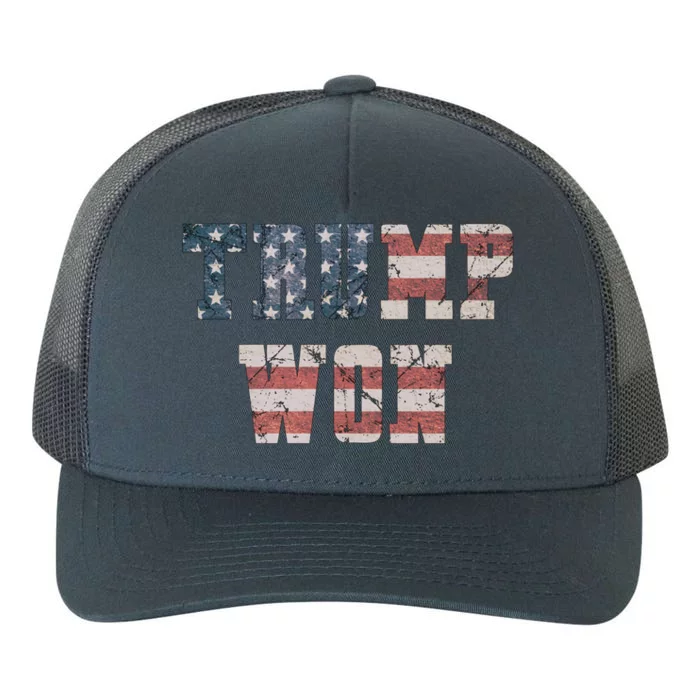 Trump Won Cute Gift Yupoong Adult 5-Panel Trucker Hat