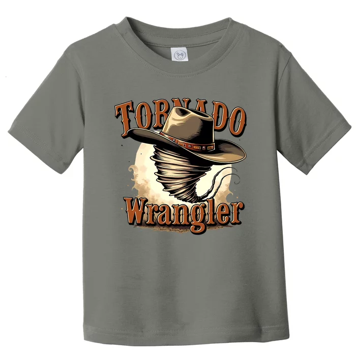 Tornado Wrangler Cowboy Wrangler Toddler T-Shirt