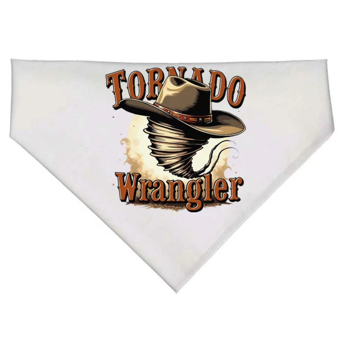 Tornado Wrangler Cowboy Wrangler USA-Made Doggie Bandana