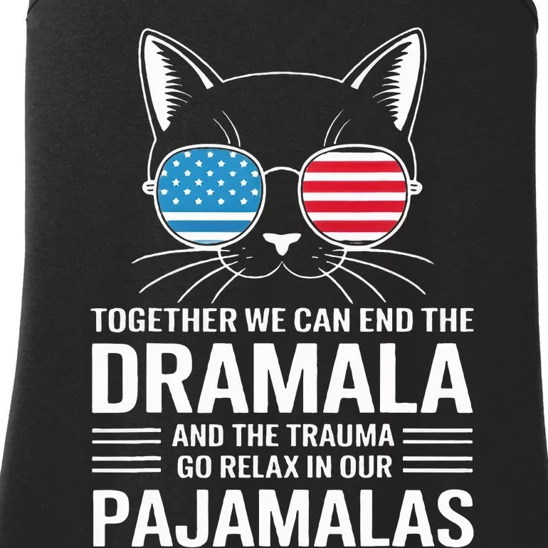 Together We Can End The Dramala And The Trauma And Go Relax Ladies Essential Tank