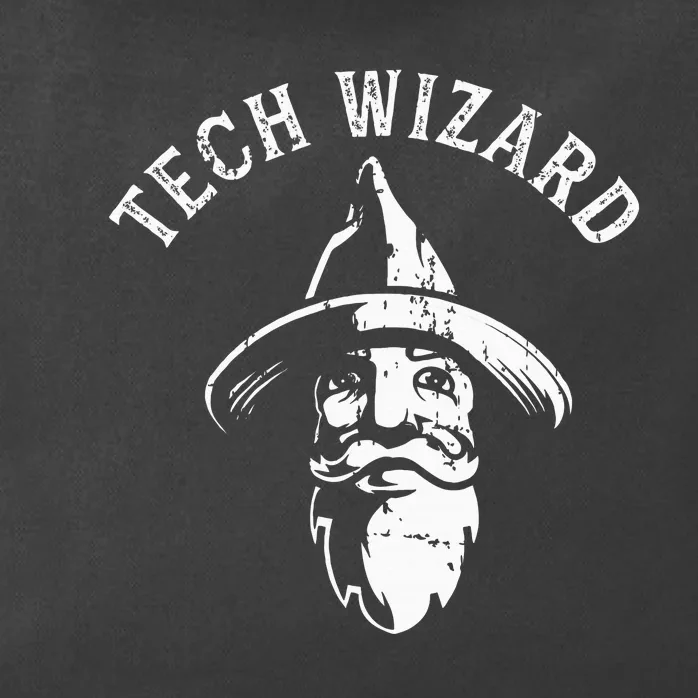 Tech Wizard Cool Technology I.T. Computer Whiz Techie Geek Zip Tote Bag