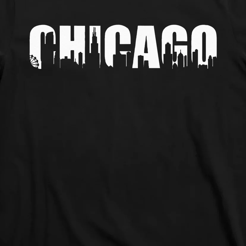 The Windy City Chicago Illinois Home City T-Shirt