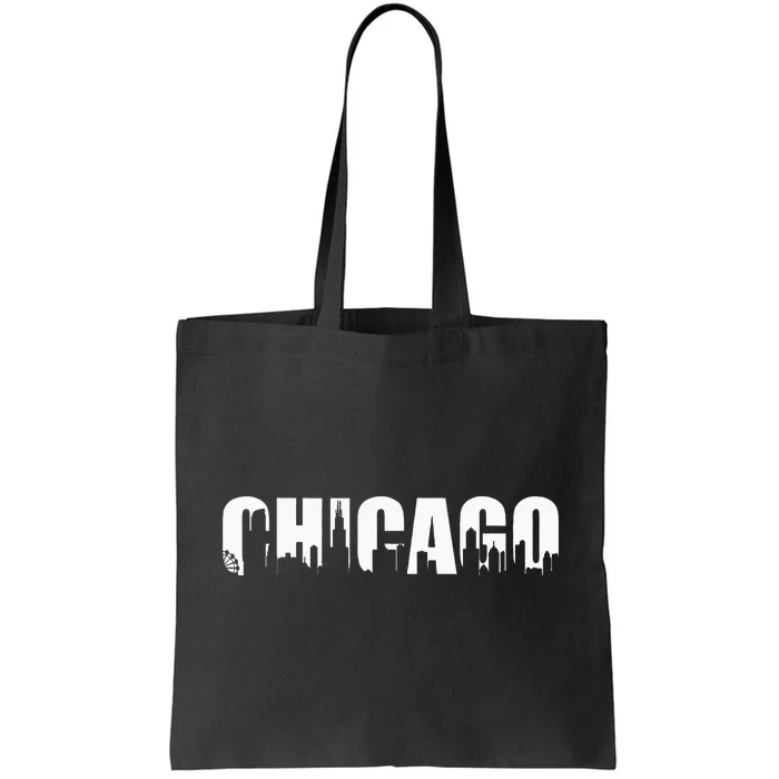 The Windy City Chicago Illinois Home City Tote Bag