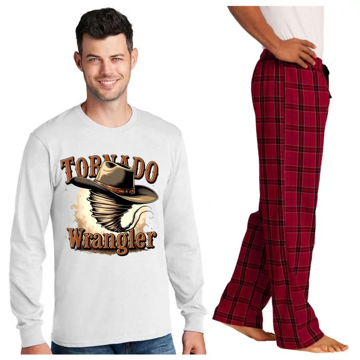 Tornado Wrangler Cowboy Wrangler Long Sleeve Pajama Set