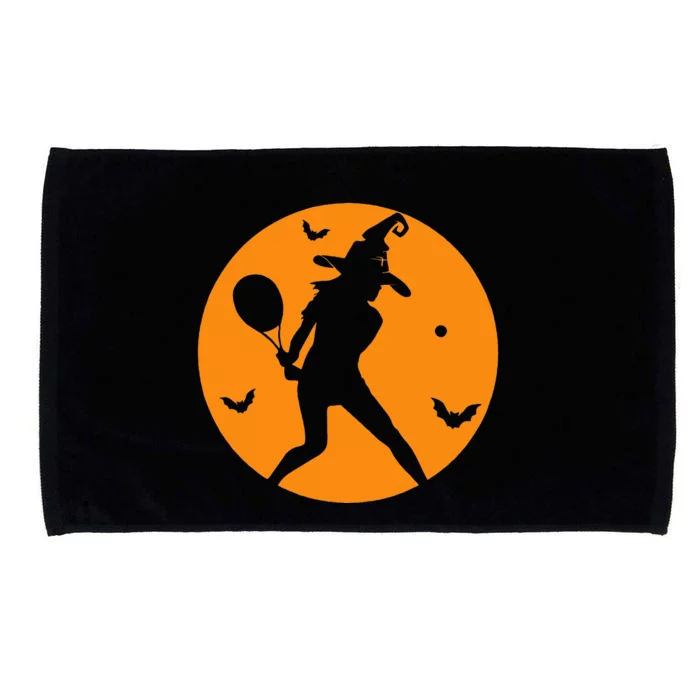 Tennis Witch Costume Spooky Halloween Outfit for Players & Coaches Microfiber Hand Towel