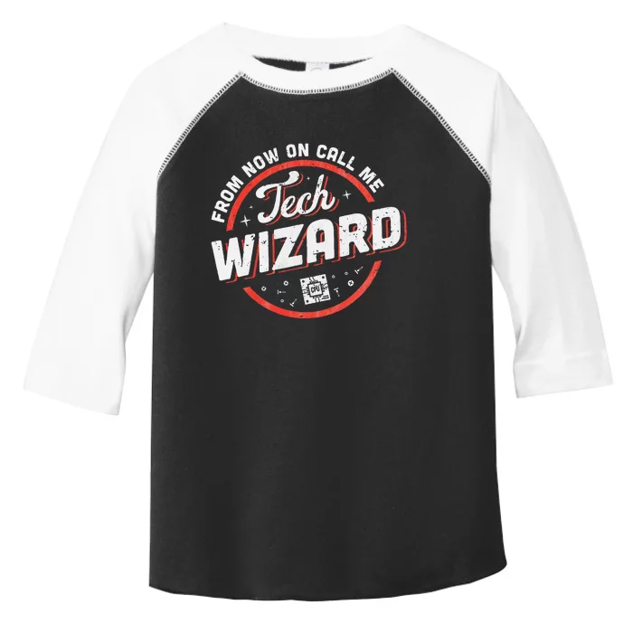 Tech Wizard Computer Repair & It Support Toddler Fine Jersey T-Shirt