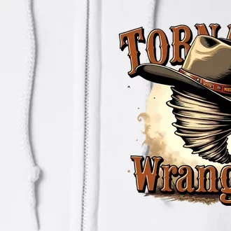 Tornado Wrangler Cowboy Wrangler Full Zip Hoodie