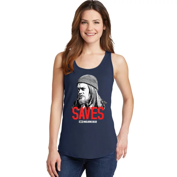 The Walking Dead Jesus Saves Ladies Essential Tank