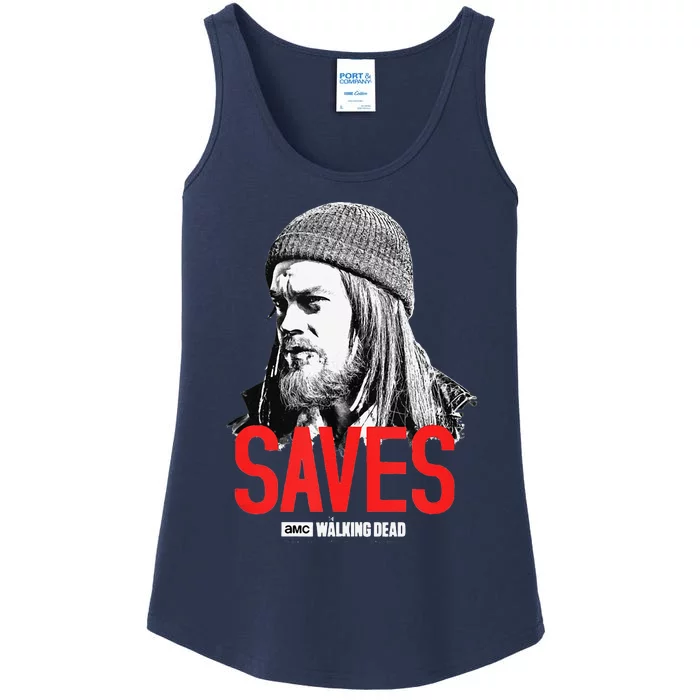 The Walking Dead Jesus Saves Ladies Essential Tank