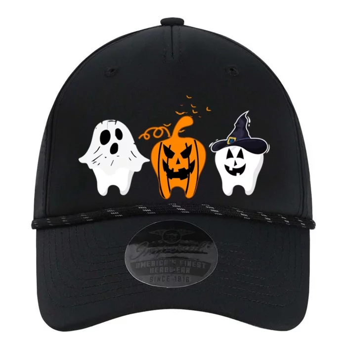 Teeth Witch Dentist Ghost Pumpkin Scary Halloween Costumes Gift Performance The Dyno Cap