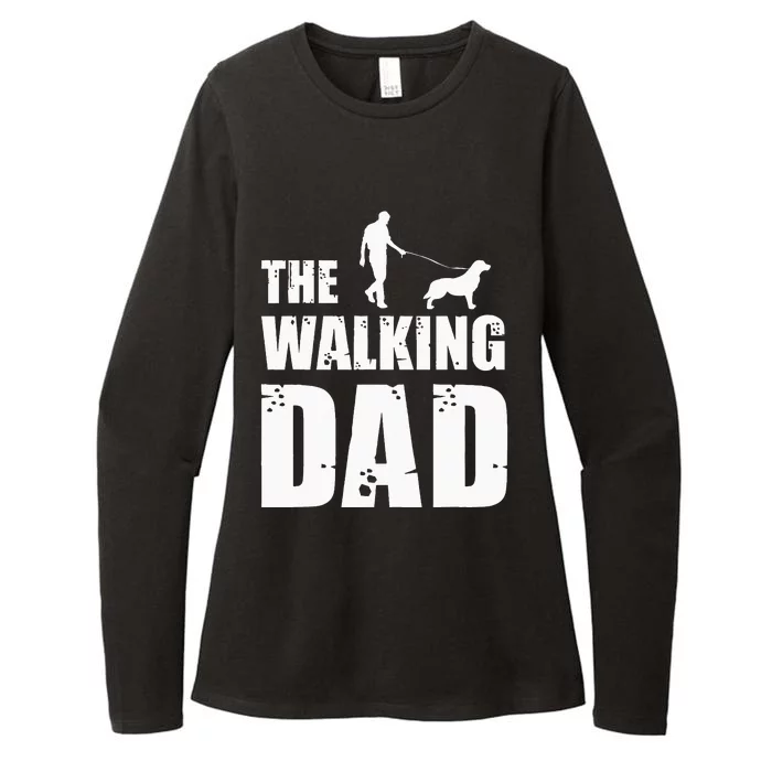 The Walking Dad Golden Retriever Dog Owner Dog Breed Gift Womens CVC Long Sleeve Shirt