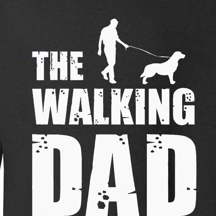 The Walking Dad Golden Retriever Dog Owner Dog Breed Gift Toddler Sweatshirt