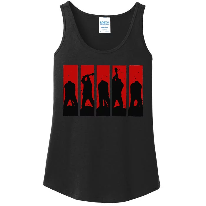 The Walking Dead Here's Negan 5 Panel Ladies Essential Tank