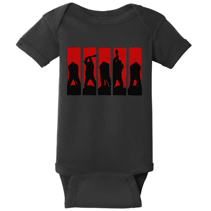 The Walking Dead Here's Negan 5 Panel Baby Bodysuit