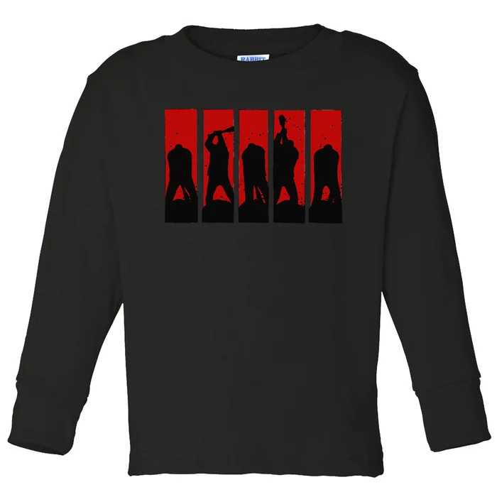 The Walking Dead Here's Negan 5 Panel Toddler Long Sleeve Shirt