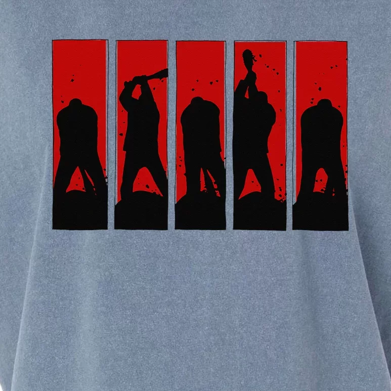 The Walking Dead Here's Negan 5 Panel Garment-Dyed Women's Muscle Tee