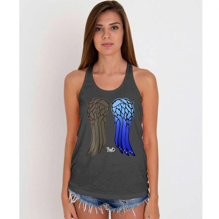 The Walking Dead Daryl Dixon New Wings Women's Knotted Racerback Tank