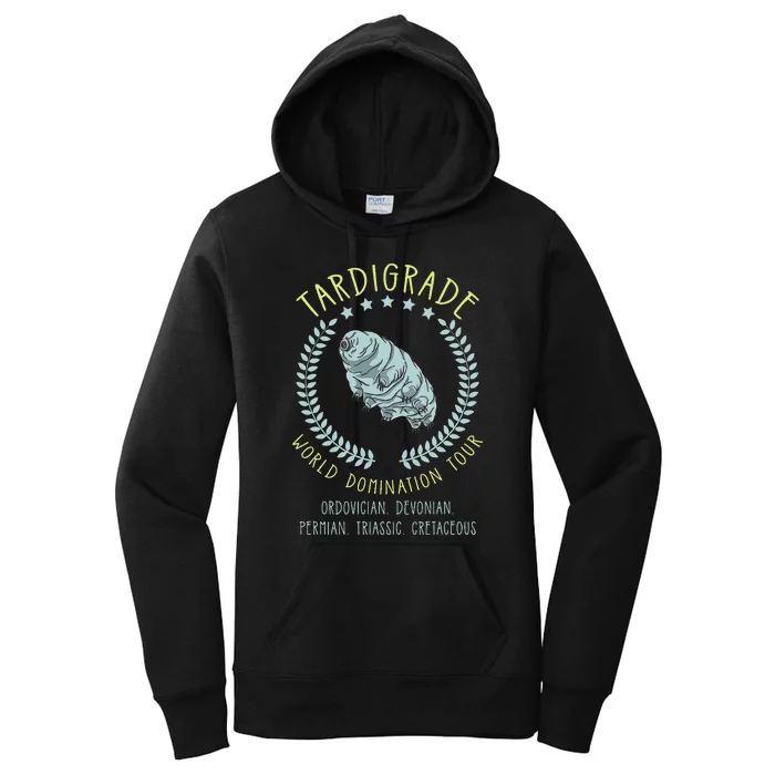 Tardigrade World Domination Microbiologist Gift Women's Pullover Hoodie