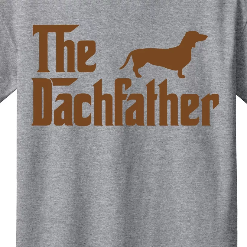 The Weiner Dog Father Funny Dachshund Kids T-Shirt