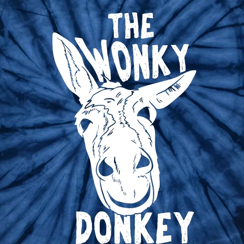 The Wonky Donkey Funny Donkey Lover Farm Animal Tie-Dye T-Shirt