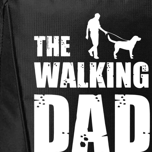 The Walking Dad Labrador Dog Lover Owner Dog Breed Pet Gift City Backpack