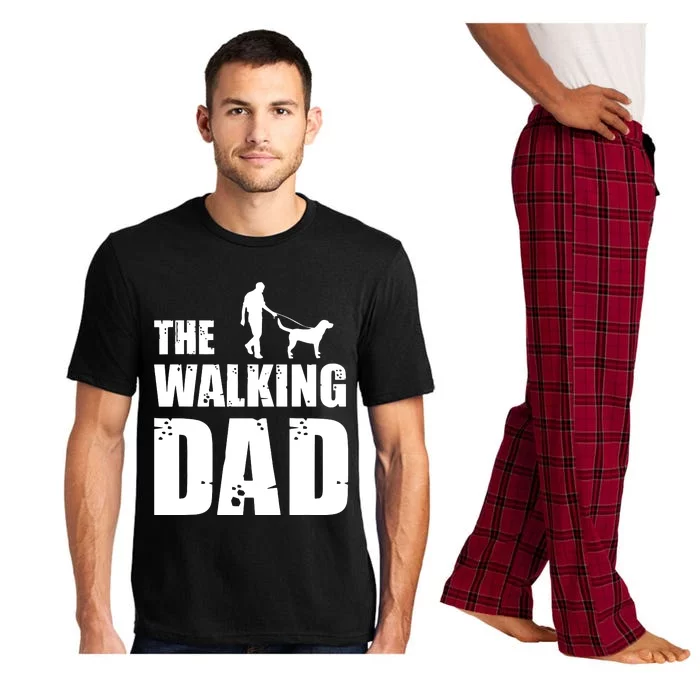 The Walking Dad Labrador Dog Lover Owner Dog Breed Pet Gift Pajama Set