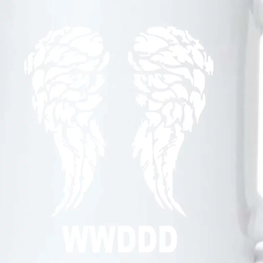 The Walking Dead What Would Daryl Dixon Do Black Color Changing Mug