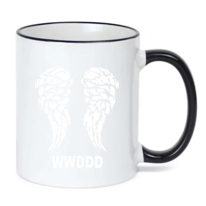 The Walking Dead What Would Daryl Dixon Do Black Color Changing Mug