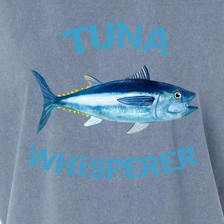 Tuna Whisperer Deep Sea Fishing Tuna Fish Bluefin Tuna Gift Garment-Dyed Women's Muscle Tee