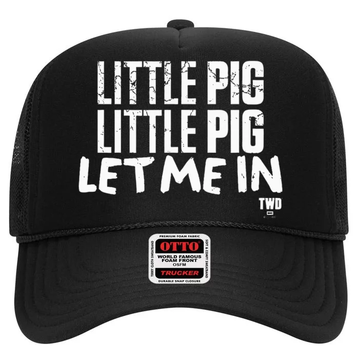 The Walking Dead Negan Little Pig High Crown Mesh Trucker Hat