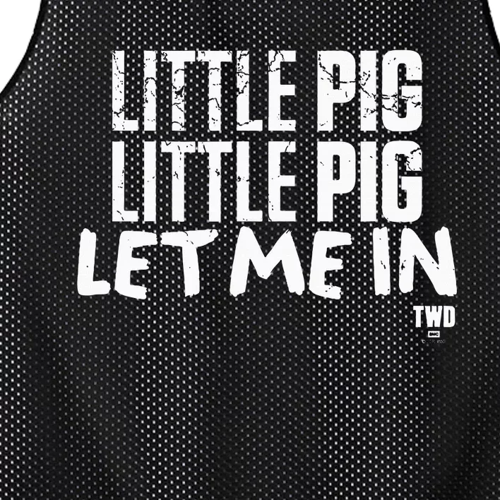 The Walking Dead Negan Little Pig Mesh Reversible Basketball Jersey Tank