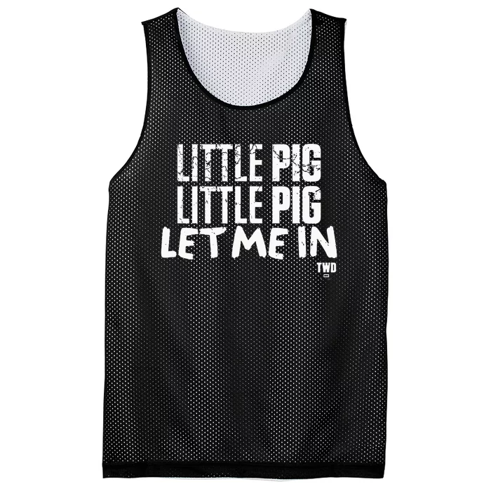 The Walking Dead Negan Little Pig Mesh Reversible Basketball Jersey Tank