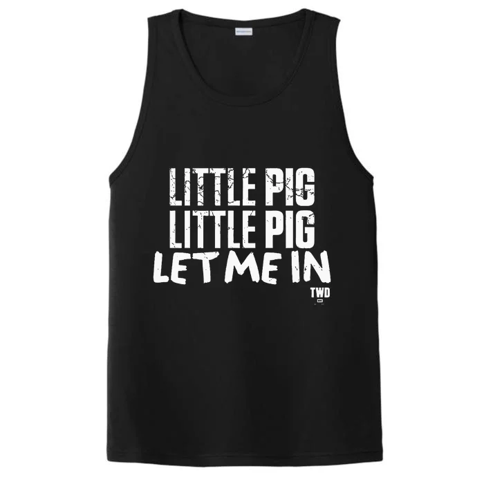 The Walking Dead Negan Little Pig Performance Tank