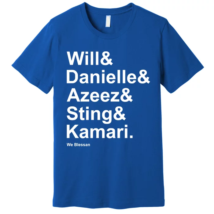 Texanscommenter Will Danielle Azeez Sting Kamari We Blessan Premium T-Shirt