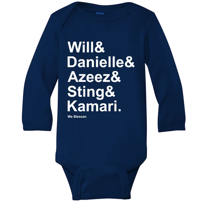 Texanscommenter Will Danielle Azeez Sting Kamari We Blessan Baby Long Sleeve Bodysuit